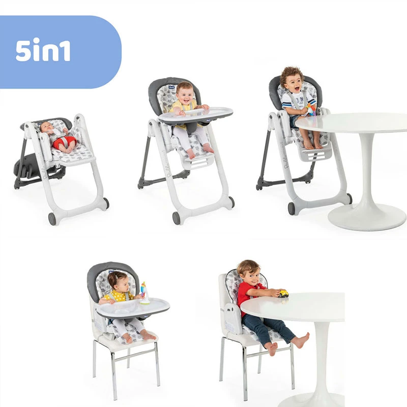 CHICCO Seggiolone Pappa Polly Progres5 4 CHICCO Seggiolone Pappa Polly Progres5 - immagine 4