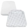 Chicco Set 3pz Con Lenzuolo Con Angoli, Lenzuolo Sopra E Federa Per Culla Next2Me