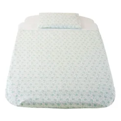 Chicco Set 3pz Copripiumino Con Angoli E Federa Per Culla Next2me Forever - 58x110cm