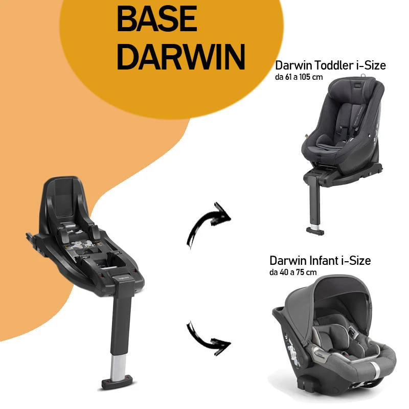 Inglesina Seggiolino Auto Darwin Toddler I-Size Da 61 A 105 Cm Max 18 Kg 6 Inglesina Seggiolino Auto Darwin Toddler I-Size Da 61 A 105 Cm Max 18 Kg - immagine 6