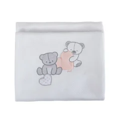 Picci Copertina Rombetto Amelie Con Ricami In Cotone Anallergico Per Lettino Amelie 115x150cm -Bambino Prodotti Negozio 0092882 picci copertina rombetto amelie con ricami in cotone anallergico per lettino amelie 115x150cm