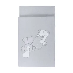 Picci Copertina Rombetto Amelie Con Ricami In Cotone Anallergico Per Lettino Amelie 115x150cm -Bambino Prodotti Negozio 0092884 picci copertina rombetto amelie con ricami in cotone anallergico per lettino amelie 115x150cm