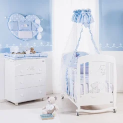 Picci Copertina Rombetto Amelie Con Ricami In Cotone Anallergico Per Lettino Amelie 115x150cm -Bambino Prodotti Negozio 0092886 picci copertina rombetto amelie con ricami in cotone anallergico per lettino amelie 115x150cm