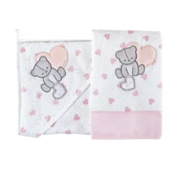 Picci Set Da Bagno Accappatoio E Asciugamano Per Neonato -Bambino Prodotti Negozio 0092925 picci set da bagno accappatoio e asciugamano per neonato