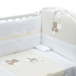 Picci Set 3pz Piumetto Imbottito, Paracolpi E Federa Letto Amelie 9 Picci Set 3pz Piumetto Imbottito, Paracolpi E Federa Letto Amelie -Bambino Prodotti Negozio 0093182 picci set 3pz piumetto imbottito paracolpi e federa letto amelie