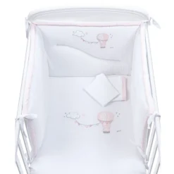 Picci Set 3pz Piumetto Imbottito, Paracolpi Federa Per Lettino Aria - Tinta Bianca -Bambino Prodotti Negozio 0093288 picci set 3pz piumetto imbottito paracolpi federa per lettino aria tinta bianca