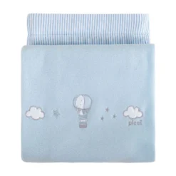 Picci Coperta Sonnocaldo Calda E Morbida Con Ricami Per Letto Aria 115x150cm