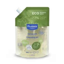 Mustela Eco-Refill Gel Detergente Corpo E Capelli - Certificato Bio 400ml