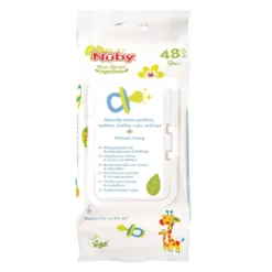 Nuby Salviettine Per Succhietti E Massaggiagengive 48 Pezzi - 0m+