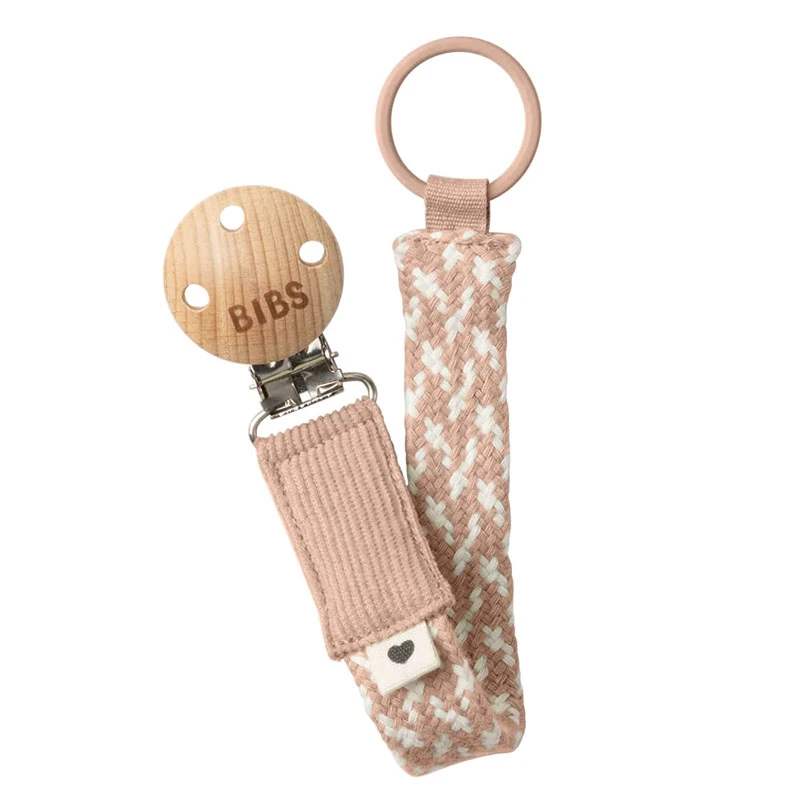 Bibs Porta Ciuccio Universale Paci Clip In Cotone Biologico 2 Bibs Porta Ciuccio Universale Paci Clip In Cotone Biologico - immagine 2