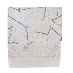 Picci Copertina Per Culla E Carrozzina In Cotone - Fantasia Costellazione 70x90cm