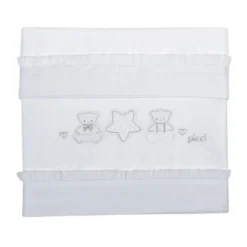 Picci Set 3pz Lenzuolino, Coprimaterasso E Federa Per Culla Nanny