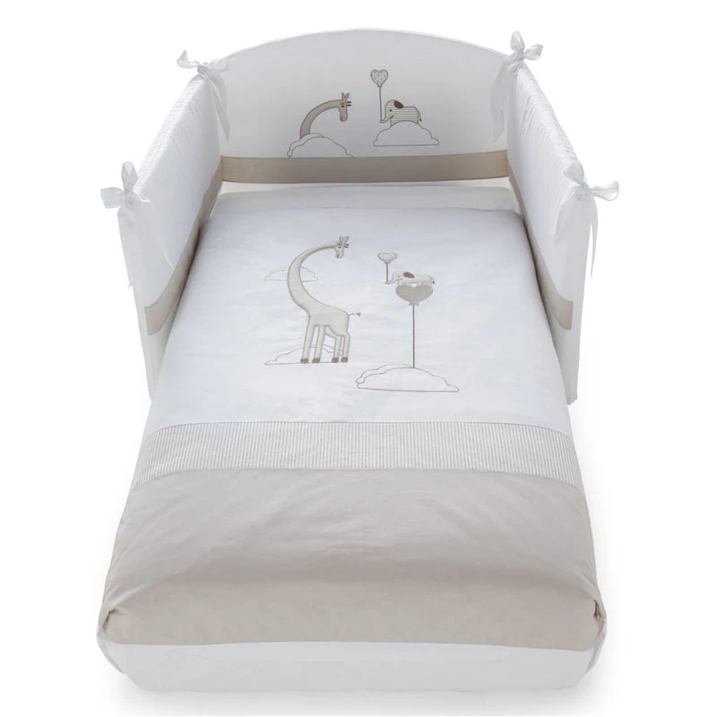 Pali Set Letto 3pz Savana Con Piumotto Sfilabile, Paracolpi E Federa 1 Pali Set Letto 3pz Savana Con Piumotto Sfilabile, Paracolpi E Federa