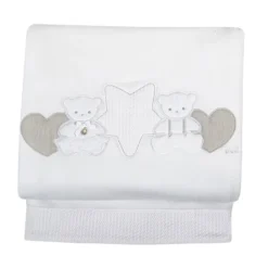 Picci Sonnocaldo Ricamato Coperta Per Letto 110x150cm -Bambino Prodotti Negozio 0095049 picci sonnocaldo ricamato coperta per letto 110x150cm