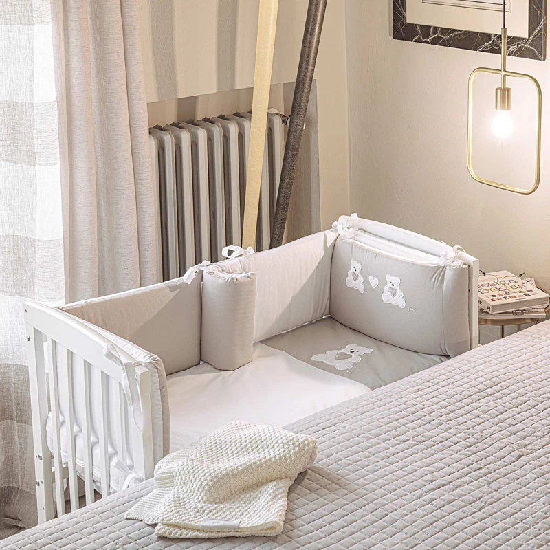 Picci Letto Culla Lella Co-Sleeping Con Altezza Regolabile E Sponda Removibile 2 Picci Letto Culla Lella Co-Sleeping Con Altezza Regolabile E Sponda Removibile - immagine 2