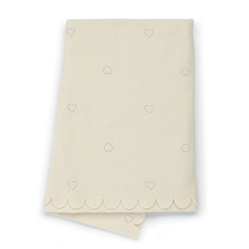 Foppapedretti Copertina Dolcecuore In Pile Ricamata 145x95cm 1 Foppapedretti Copertina Dolcecuore In Pile Ricamata 145x95cm