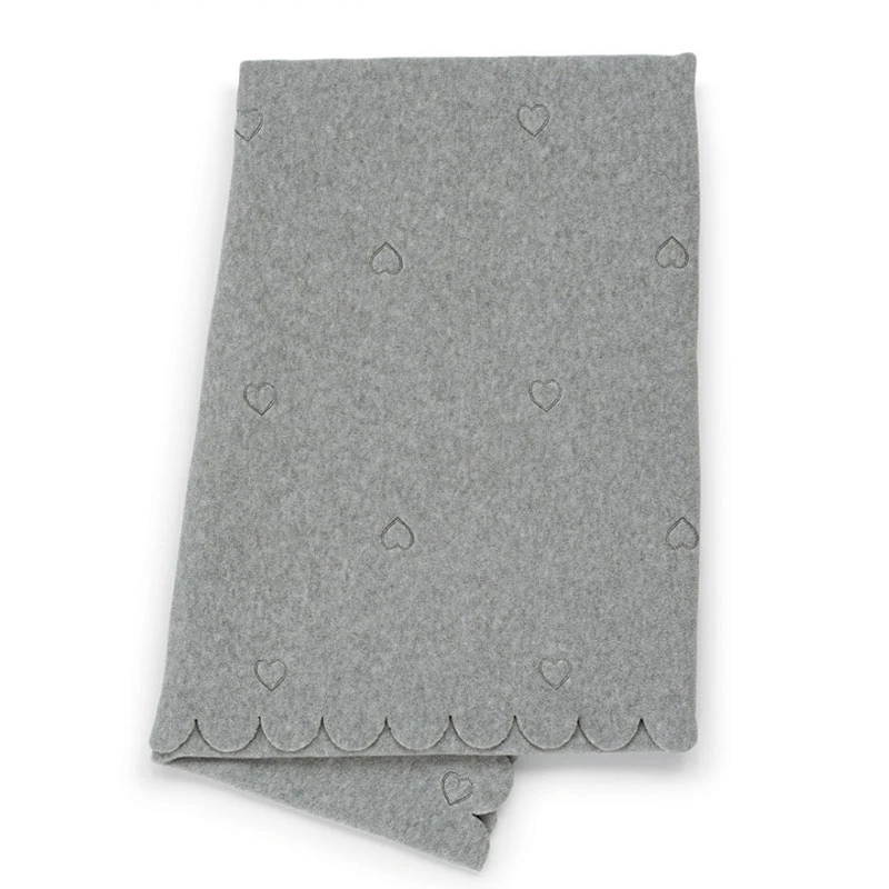 Foppapedretti Copertina Dolcecuore In Pile Ricamata 145x95cm 3 Foppapedretti Copertina Dolcecuore In Pile Ricamata 145x95cm - immagine 3