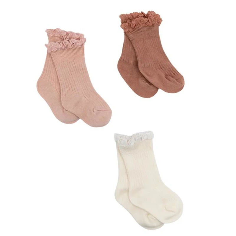 Bamboom Box 3 Paia Calze In Pizzo - Bambù Organico 2 Bamboom Box 3 Paia Calze In Pizzo - Bambù Organico - immagine 2