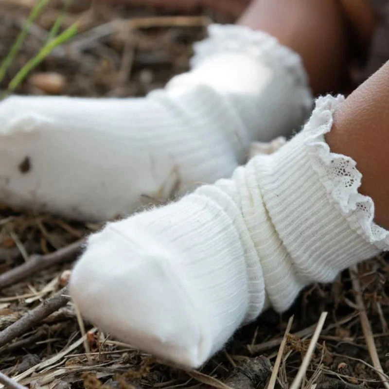 Bamboom Box 3 Paia Calze In Pizzo - Bambù Organico 3 Bamboom Box 3 Paia Calze In Pizzo - Bambù Organico - immagine 3