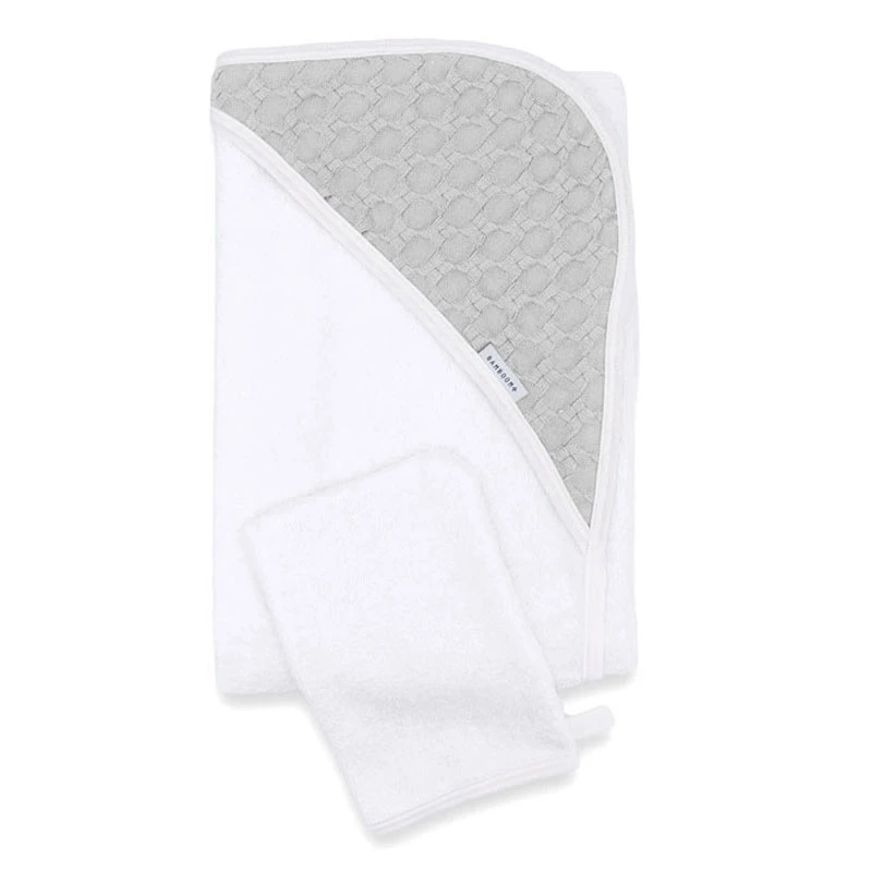 Bamboom Asciugamano Con Cappuccio E Guanto Honey 4 Bamboom Asciugamano Con Cappuccio E Guanto Honey - immagine 4