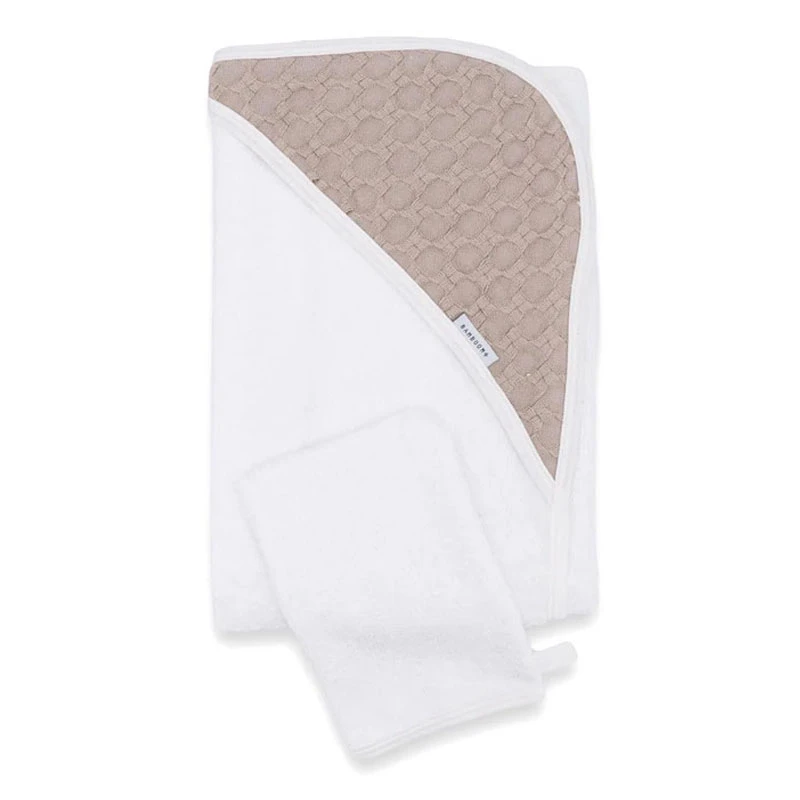 Bamboom Asciugamano Con Cappuccio E Guanto Honey 6 Bamboom Asciugamano Con Cappuccio E Guanto Honey - immagine 6