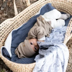 Bamboom Coperta Culla Goffrato In Spugna Di Bambù Organico E Peluche 100x75cm -Bambino Prodotti Negozio 0095763 bamboom coperta culla goffrato in spugna di bambu organico e peluche 100x75cm