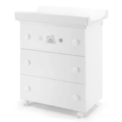 Pali Bagnetto Fasciatoio Teo Con Materassino Sfilabile E Vaschetta Anatomica