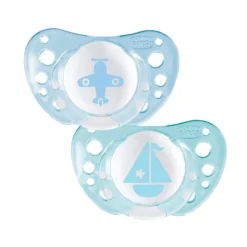 Chicco 2pz Succhietto Air In Silicone 0-6m Di Chicco