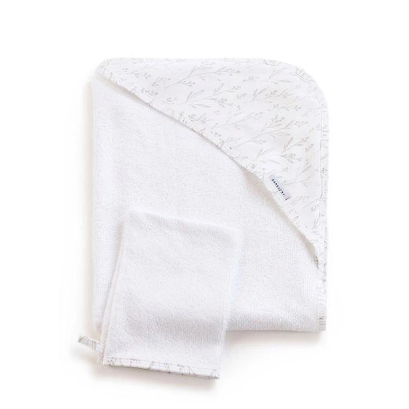 Bamboom Asciugamano Con Cappuccio E Guanto Honey 5 Bamboom Asciugamano Con Cappuccio E Guanto Honey - immagine 5