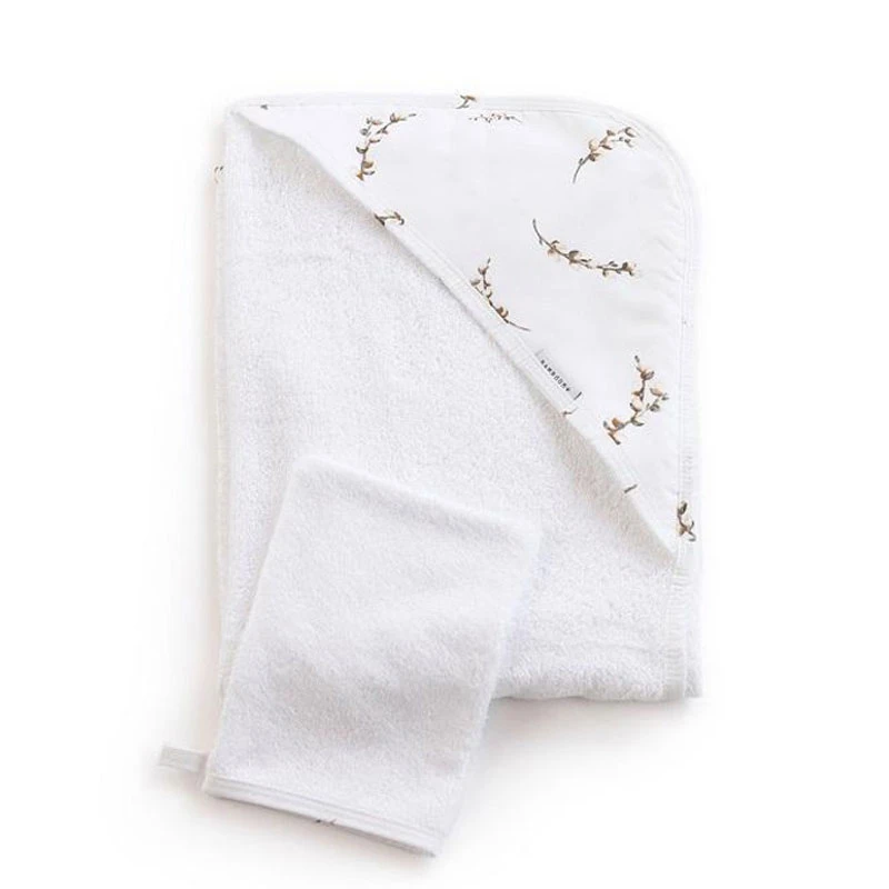 Bamboom Asciugamano Con Cappuccio E Guanto Honey 7 Bamboom Asciugamano Con Cappuccio E Guanto Honey - immagine 7