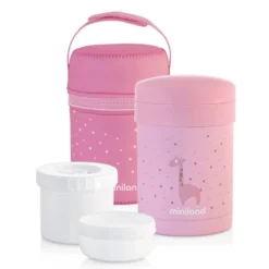 Miniland Portapappa Termico Thermetic In Acciaio Per Alimenti 700ml