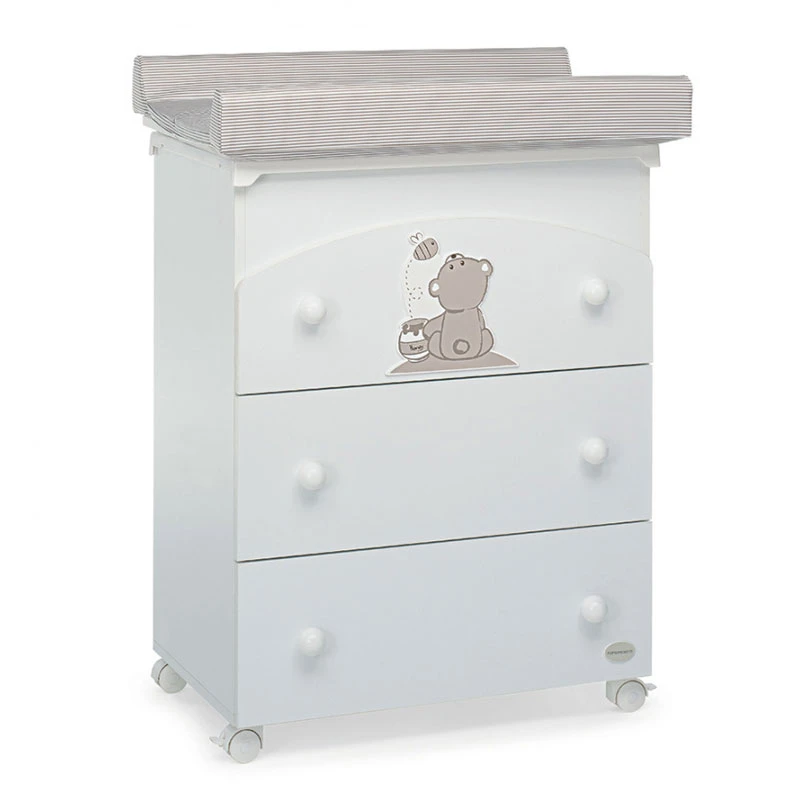 Foppapedretti Bagnetto Fasciatoio Neonato Golosone Con Vaschetta Estraibile, Cassetti E Piano Ribaltabile 1 Foppapedretti Bagnetto Fasciatoio Neonato Golosone Con Vaschetta Estraibile, Cassetti E Piano Ribaltabile