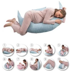 Nuvita Cuscino Gravidanza E Allattamento DreamWizard Con Supporto Schiena -Bambino Prodotti Negozio 0096560 nuvita cuscino gravidanza e allattamento dreamwizard con supporto schiena