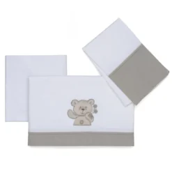 Foppapedretti Completo 3pz Lenzuolo My Little Love Con Coprimaterasso E Federa