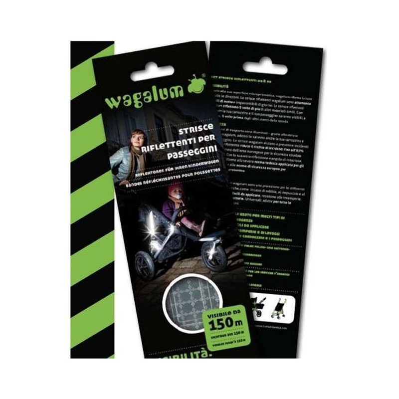 Wagalum 8 Strisce Riflettenti, Adesivi Catarifrangente Per Passeggino E Carrozzine 1 Wagalum 8 Strisce Riflettenti, Adesivi Catarifrangente Per Passeggino E Carrozzine