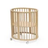 Stokke Lettino Ovale Sleepi Mini V3 Per Bambino In Legno Di Faggio