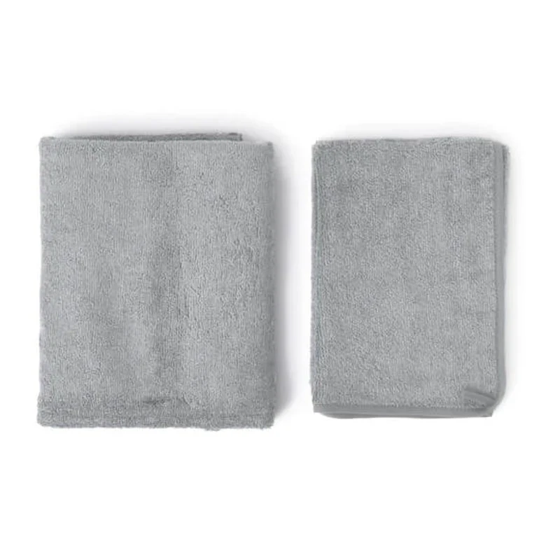 Bamboom Set 2pz Asciugamano Neonato In Spugna Di Bambù 2 Bamboom Set 2pz Asciugamano Neonato In Spugna Di Bambù - immagine 2