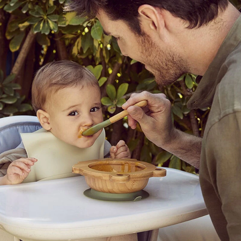 Miniland Ciotola In Legno Di Bambù Per Bambini, Con Ventosa Anti-rovesciamento 3 Miniland Ciotola In Legno Di Bambù Per Bambini, Con Ventosa Anti-rovesciamento - immagine 3
