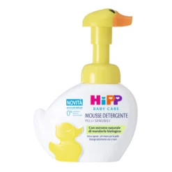 Hipp Mousse Detergente Paperella Viso E Mani, Formula Delicata Per Pelli Sensibili - 250ml