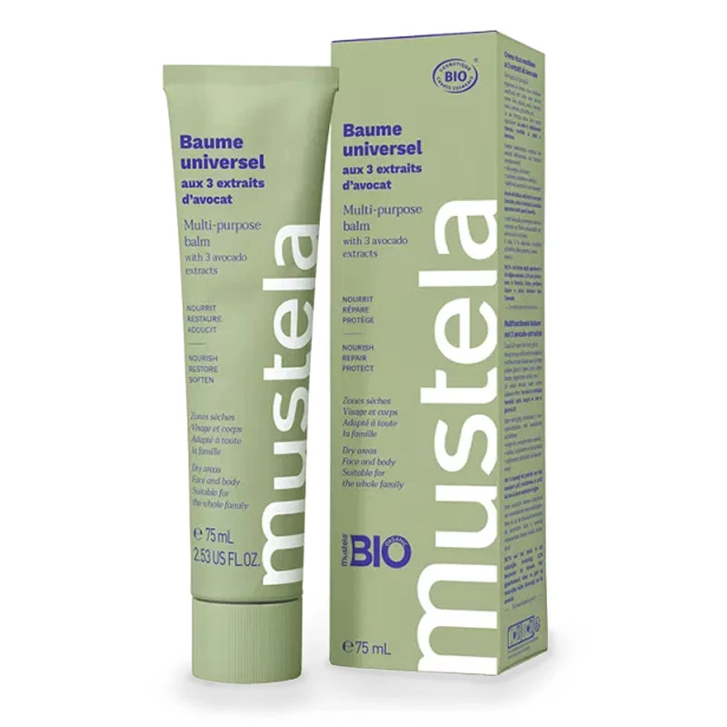 Mustela Crema Ricca Multiuso Ai 3 Estratti Di Avocado, 75ml 1 Mustela Crema Ricca Multiuso Ai 3 Estratti Di Avocado, 75ml