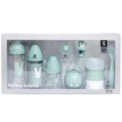 Suavinex Set Benvenuto Neonato Welcome Baby Bonhomia Con Biberon, Ciuccio, Portaciuccio, Cucchiaio 7 Suavinex Set Benvenuto Neonato Welcome Baby Bonhomia Con Biberon, Ciuccio, Portaciuccio, Cucchiaio -Bambino Prodotti Negozio 0099349 suavinex set benvenuto neonato welcome baby bonhomia con biberon ciuccio portaciuccio cucchiaio