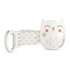 Suavinex Catenella Portaciuccio In Tessuto, Fantasia Civetta