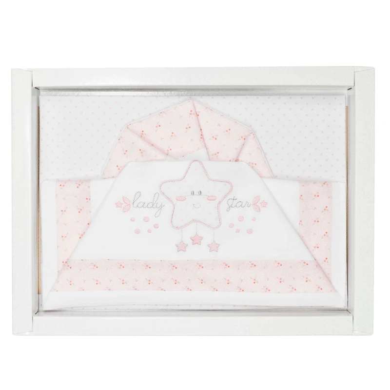 Bebitaly Set 3pz Lenzuola Culla Baby Star 1 Bebitaly Set 3pz Lenzuola Culla Baby Star