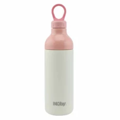 Nuby Borraccia A Flusso Libero In Acciaio Inox, 540ml -Bambino Prodotti Negozio 0100854 nuby borraccia a flusso libero in acciaio inox 540ml