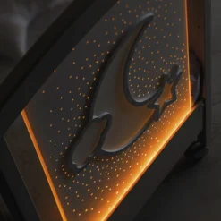 Erbesi Lettino Moon In Legno Di Faggio Con Pannello In Plexiglass Serigrafato E Luci Led 5 Erbesi Lettino Moon In Legno Di Faggio Con Pannello In Plexiglass Serigrafato E Luci Led -Bambino Prodotti Negozio 0101051 erbesi lettino moon in legno di faggio con pannello in plexiglass serigrafato e luci led