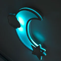 Erbesi Lampada A Muro Moon Con 8 Luci Led 7 Erbesi Lampada A Muro Moon Con 8 Luci Led -Bambino Prodotti Negozio 0101063 erbesi lampada a muro moon con 8 luci led