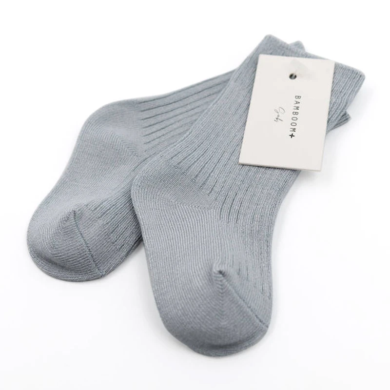 Bamboom Calze A Coste In Bambù - Azzurro 2 Bamboom Calze A Coste In Bambù - Azzurro - immagine 2