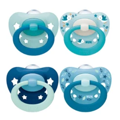 Nuk 2pz Ciuccio Signature, Succhietto In Silicone -Bambino Prodotti Negozio 0101570 nuk 2pz ciuccio signature succhietto in silicone