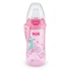 Nuk Tazza Active Cup In Polipropilene, Beccuccio Antirovesciamento In Silicone, 12m+ 300ml - Colori Assortiti