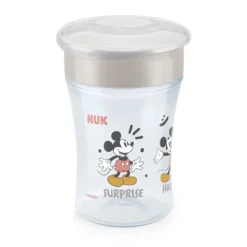 Nuk Tazza Magic Cup Disney Minnie E Mickey Mouse, Con Cappuccio Antigoccia, 8m+, 230ml -Bambino Prodotti Negozio 0101815 nuk tazza magic cup disney minnie e mickey mouse con cappuccio antigoccia 8m 230ml